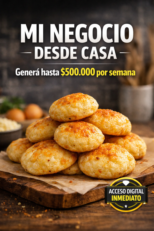 MI NEGOCIO DESDE CASA - VENDIENDO CHIPA PASO A PASO + BONOS